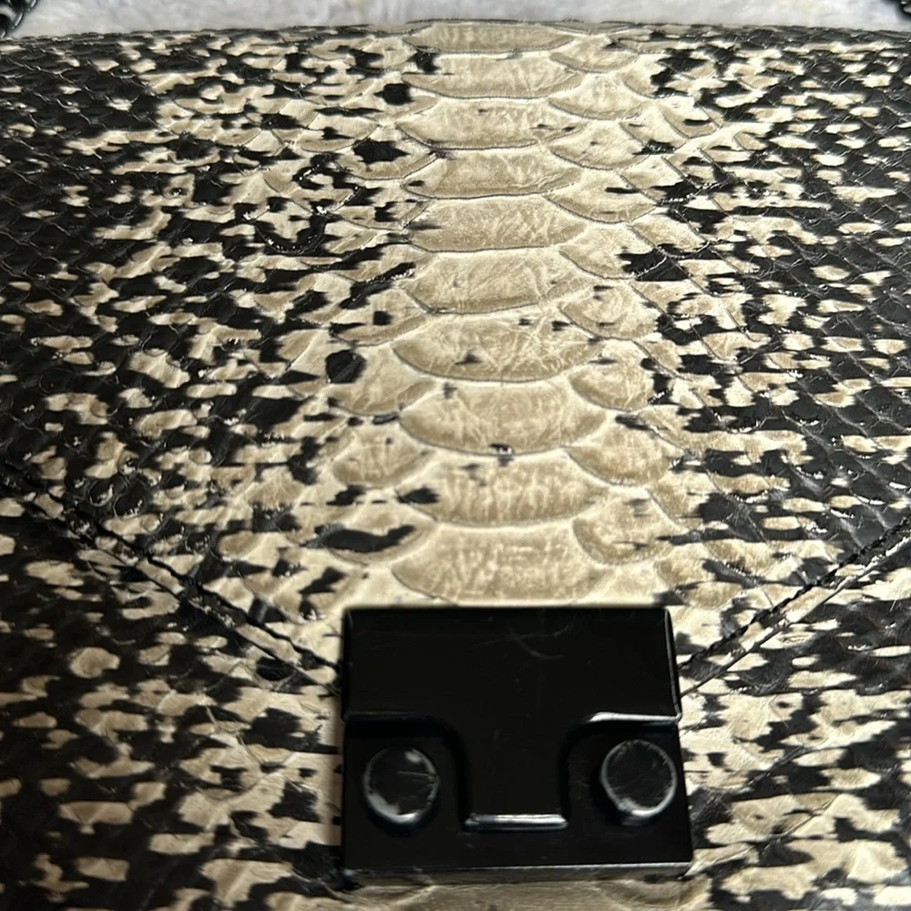 LOEFFLER RANDALL snake Python Embossed crossbody - Picture 3 of 10